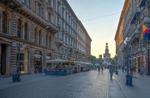 Guided evening tour of Milan with aperitivo, tram ride and dessert