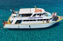Wine tasting boat cruise from Latchi to Blue Lagoon with BBQ lunch