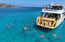 Wine tasting boat cruise from Latchi to Blue Lagoon with BBQ lunch