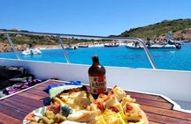 Authentic Sardinian gozzo boat tour in Costa Smeralda with aperitif