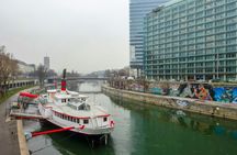 Vienna Danube Canal sightseeing cruise with audio guide and eSIM