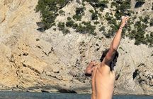 Sunset boat trip in Alcudia Bay with tapas and snorkelling