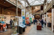 Comic Art Museum Brussels entry ticket with city audio guide and eSIM