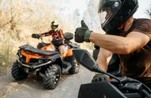 Snowmobile or quad ride and thermal pools day trip from Kraków