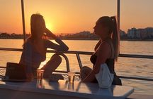 Semi Submarine sunset cruise with unlimited wine and beer