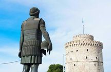 Thessaloniki family treasure hunt and tour with food stop