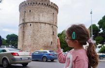 Thessaloniki family treasure hunt and tour with food stop