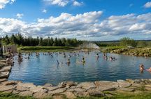Secret Lagoon Hot Spring entry with Reykjavik audio tour and 1GB eSIM