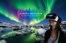 Aurora Reykjavik Northern Lights Centre with city audio guide and 1GB eSIM