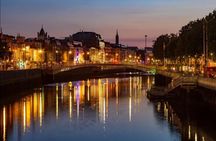 Evening panoramic bus tour of Dublin with a live guide