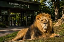 Edinburgh Zoo entrance ticket included eSIM