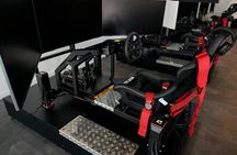 Motion racing simulator experience at Simudrom in Vienna