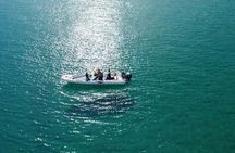 Boat tour to Blue Caves and Limnionas Beach from Agiokampos