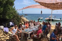 Boat tour to Skiathos from Agios Ioannis and Mouresi