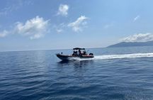 Boat tour to Skiathos from Agios Ioannis and Mouresi