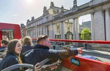 City Sightseeing hop-on hop-off bus tour with walking tour of Dublin