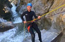 Guided Benahavís river walk and canyoning adventure near Marbella