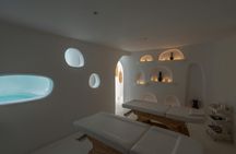 Massage and body scrub with jacuzzi access