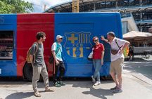 FC Barcelona history walking tour with beer