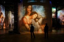 Atelier des Lumières entry ticket with Paris audio guide and eSIM