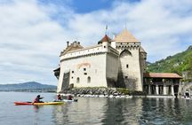 Guided Château Chillon kayak tour