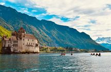 Guided Château Chillon kayak tour