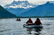 Guided Château Chillon kayak tour