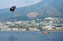 Parasailing flight in Benalmadena