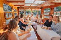 Luxury canal cruise with drinks and cheese