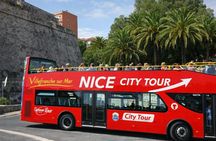 Nice hop-on hop-off bus tour with audio city tour and 1GB eSIM