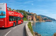 Nice hop-on hop-off bus tour with audio city tour and 1GB eSIM