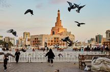Doha sunset dhow cruise and guided street food walking tour