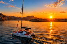 Kolymbia catamaran sunset cruise with unlimited drinks