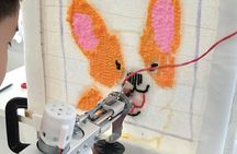 Rug tufting workshop in Ho Chi Minh City