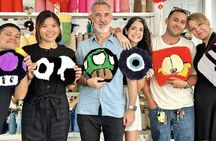 Rug tufting workshop in Ho Chi Minh City