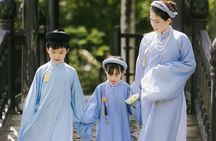 Ao Dai Museum guided tour with dress try-on, photos and tea break