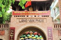 Half-day traditional silk and bamboo villages guided tour