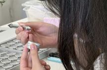 Gemstone silver clay ring workshop in Hanoi