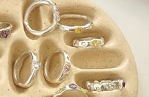 Gemstone silver clay ring workshop in Hanoi