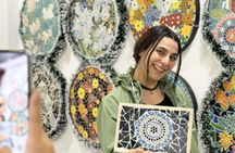 Mosaic-making workshop with a local artist in Hanoi