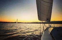 Private sailing trip at sunset from Geneva