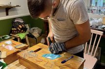 Stained-glass art workshop in Saigon