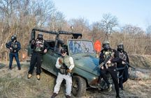 Off-road paintball experience in Budapest with targets