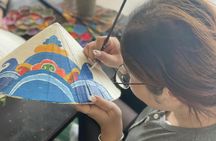 Conical hat painting workshop with Royal Tea in Hue