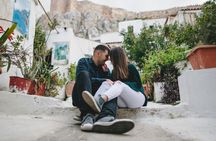 Professional photoshoot at Anafiotika Village