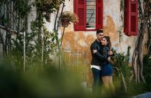 Professional photoshoot at Anafiotika Village