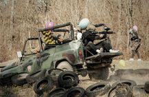 Off-road paintball experience in Budapest with targets