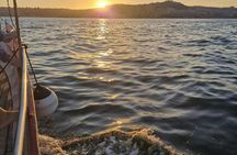 Naples sunset boat tour with aperitivo from Portici