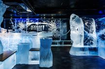 ICEBAR Stockholm entrance with drink