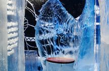 ICEBAR Stockholm entrance with drink